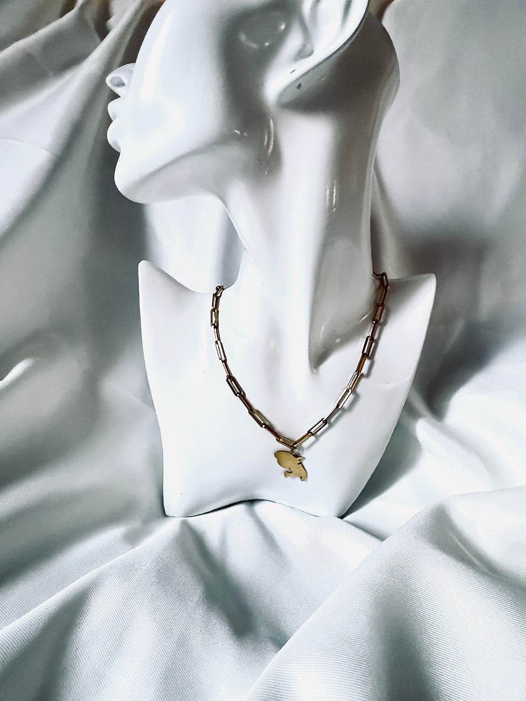 Collier carte MARTINIQUE